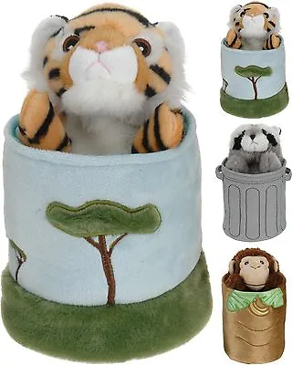 £6.99 • Buy Kids Pop Up Hand Puppet Hand Puppets Monkey Raccoon Tiger Glove Puppet Toy  