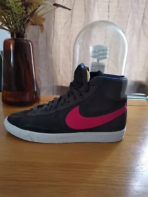 £18 • Buy Nike Blazer Mid Vintage Brown Pink White Trainers Size UK 5.5