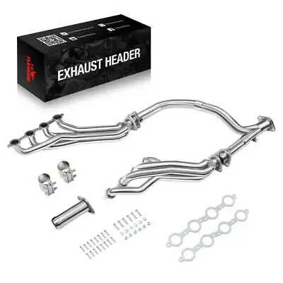 Flashark SS Exhaust Manifold Headers Fit Chevy GMC 2007-2014 4.8/5.3/6.0L • $298.99