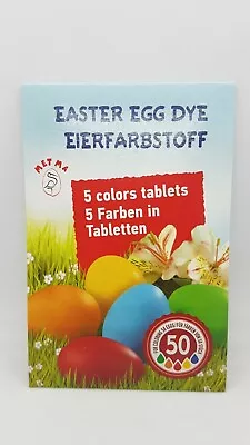 5 Colours Easter Egg Dye Paint For Decorating Painting Colouring Craft Art Eggs • £3.50