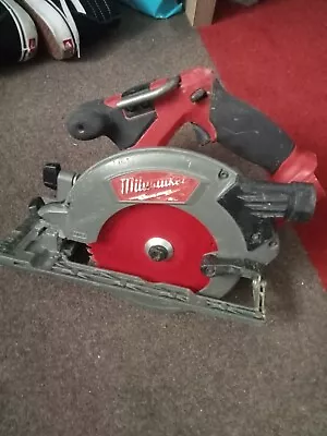 Milwaukee M18 CCS55 18V Fuel Circular Saw - Body Used With 6ah Battery  • £60