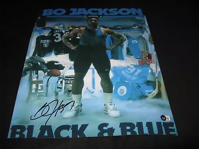 Bo Jackson Oakland Raiders Signed 16x20 Photo Beckett • $199