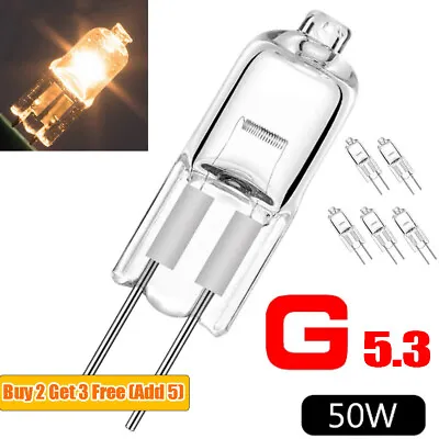 5X G5.3 12V 20W/25W/35W/50W Base Halogen Work Light Lamp • £3.09