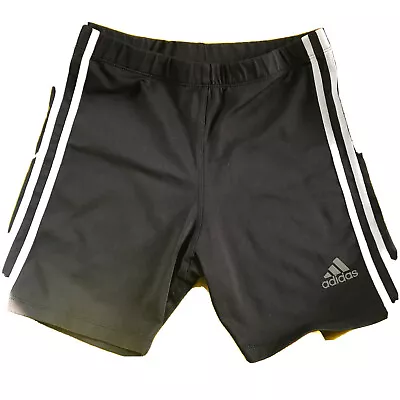 Adidas Girl's Kid's Volleyball Shorts Workout Sports Compression Shorts Black • $6