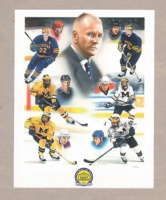 Red Berenson 5.5 X 7 Inch Michigan Wolverines Hockey Mini-litho • $4.24