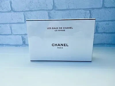 BNIB   CHANEL   LES EAUX DE CHANEL LE VOYAGE 3 X EAU DE TOILETTE GIFT SET !  • £269.99