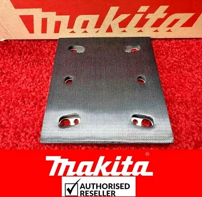 Genuine Makita Palm Sander Hook & Loop Backing Pad 112mmx102mm BO4555 BO4556 • £7.86