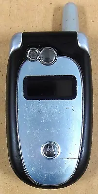 Motorola V Series V557 - Black And Silver ( AT&T / Cingular ) Rare Flip Phone • $27.19