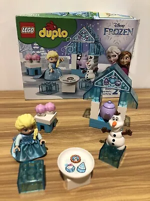 LEGO Duplo Frozen Elsa And Olaf's Tea Party 10920 Complete In Box No Instruction • $35