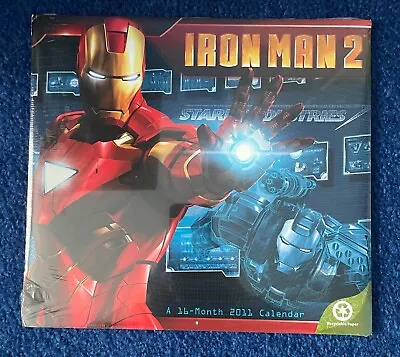 Iron Man 2 (16) Month Calendar Lot From 2011 (Still Sealed) • $3