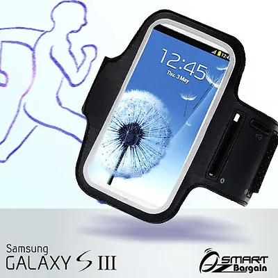 Sports Gym Running Jog Key-pocket Case ArmBand For Samsung Galaxy S3 I9300 Cover • $3.91