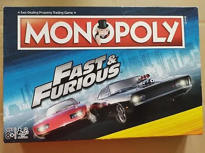 £3.21 • Buy Fast & Furious Monopoly Board Game Rare COMPLETE (Inc Exclusive TOP TRUMP Card)