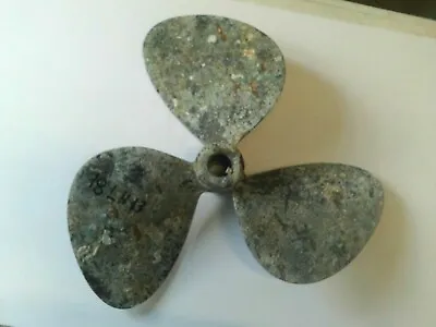 Used 18  Bronze 3-Blade Sailboat Propeller 18LH13  (Lot #5024) • $130