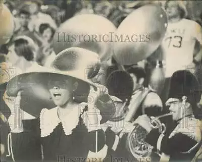 1970 Press Photo Majorette And Band Members Performing In Tampa - Lrb11382 • $19.88