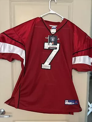 NWT Reebok NFL Mens Arizona Cardinals Matt Leinart #7 Football Jersey Size 54 • $100