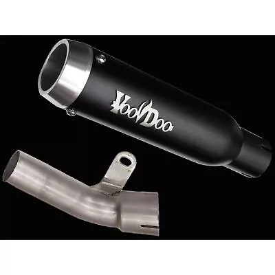 Voodoo Mini Meg Shorty Race Exhaust - Black VMMEZX10L6CDB • $329.39