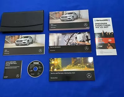 2023 MERCEDES GLA OWNERS MANUAL Set CASE NEW Factory Benz User Guide Books OEM • $47.99