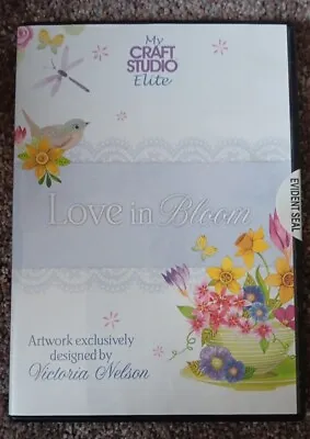 My Craft Studio Elite - Tattered Lace - Love In Bloom - CD Rom - Cardmaking  • £1