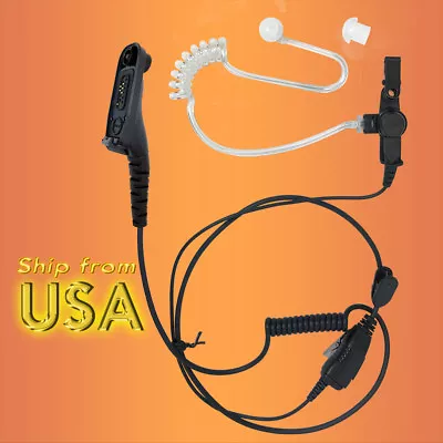 Acoustic Tube PTT Earpiece For Motorola Radios NNTN8459 XPR7550e MTP850 DP4800 • $17.99