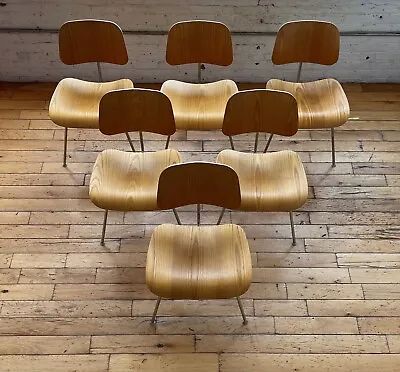 Eames DCM Herman Miller | Mid Century Modern Molded Plywood Chairs | Set Of 6 • $4750