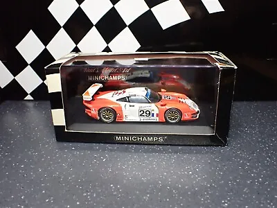 1:43 MINICHAMPS Porsche 911 GT1 J-B Racing Le Mans 1997 Model 430 976629 • $49.99