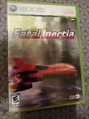 Fatal Inertia Microsoft Xbox 360 Game COMPLETE W/ Manual & Reg. Card KOEI RARE • $180