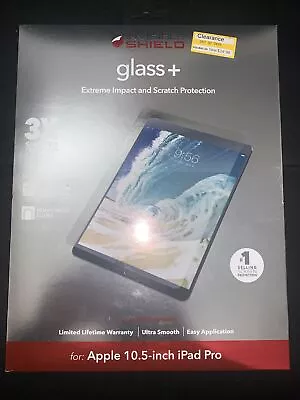 Invisible Shield Glass+ For Apple 10.5 In. IPad Pro (Extreme Impact) • $19.99