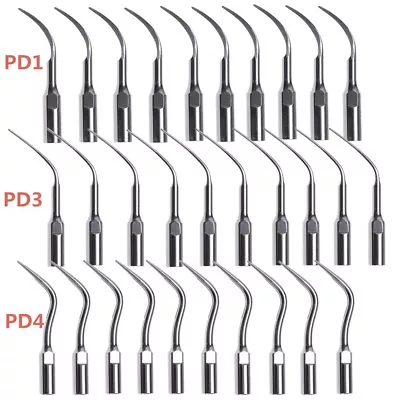 USA 30x Dental Ultrasonic Perio Scaling Scaler Tips FIT Satelec DTE PD1 PD3 PD4 • $97.78