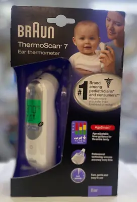 Braun ThermoScan 7 IRT6520 Ear Thermometer Infant Baby Toddler AgeSmart • $129.99