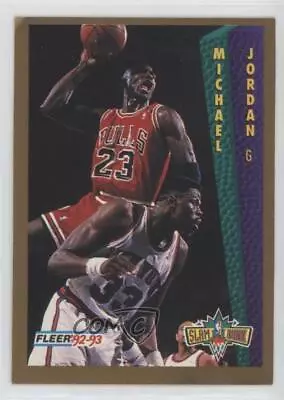 1992-93 Fleer Tony's Pizza Michael Jordan HOF • $10.31