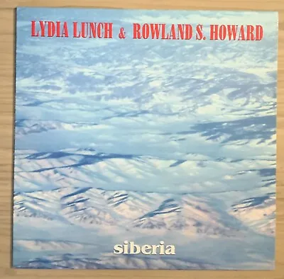 Lydia Lunch & Rowland S. Howard Lp • $35