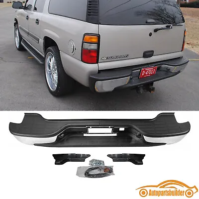 Chrome Rear Bumper Assembly For 00-06 Chevrolet Tahoe Suburban 1500 Yukon XL • $146.99