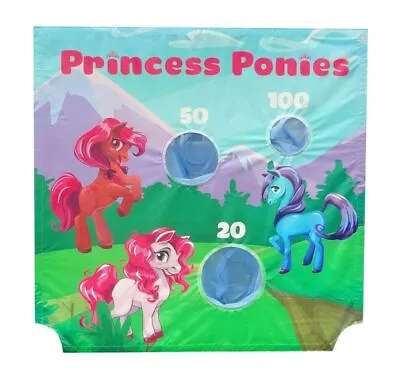 Replacement Vinyl Game Panel 6x6 Princess Ponies For Sealed Air Frame Game • $99.99