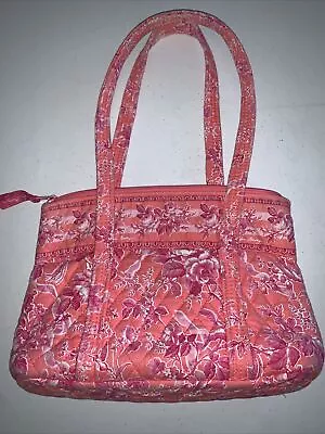 Vera Bradley Hope Toile Pink Coral Medium Shoulder Bag Preowned  • $13.99