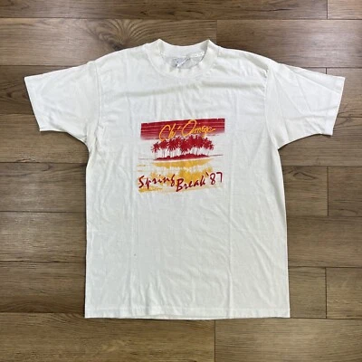 $21.21 • Buy Vintage Chi Omega Spring Break 87’ Single Stitch Hanes FSU Sorority XL