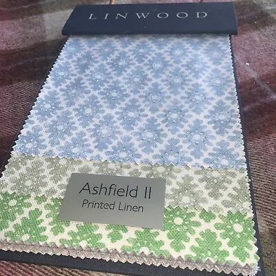 Linwood Ashfield 11 Printed Linen Sample Book • £20