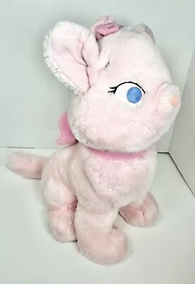 Authentic Disney Store The Aristocats Marie The Cat Pink Kitten Plush 12'' Bow • $12.99