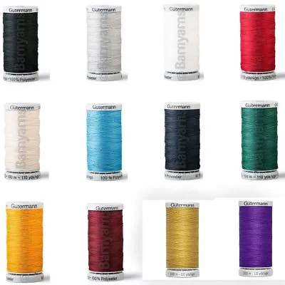 £6.95 • Buy Extra Strong Thread By Gutermann Full Colour Range 100m Upholstery & Sewing 