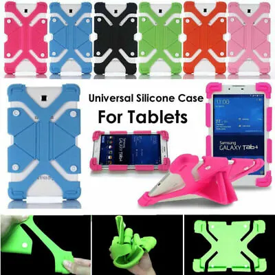 US Universal Kids Shockproof Silicone Cover Case For 8  ~9  Inch Tablet PC Gift • $10.99