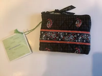 NWT~ Vera Bradley Houndstooth Brown Coin Purse • $13.78