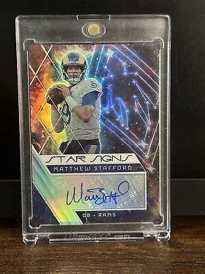 2022 Phoenix STAR SIGNS Auto Autograph  Rams  MATTHEW STAFFORD  • $110