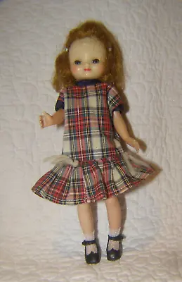 BETSY McCALL: Vintage 8 Inch Doll In Plaid Dress By American Character • $49.99