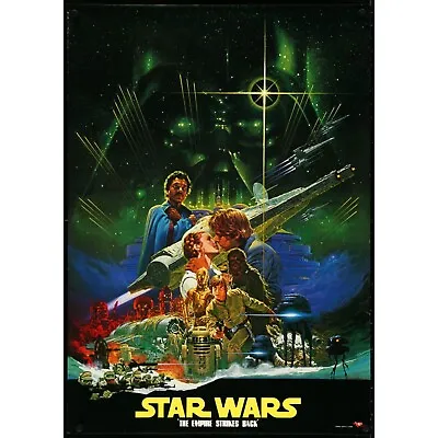 Empire Strikes Back (1980) Orig. Japanese 24x33 Soundtrack Promotion Poster EJA8 • $415