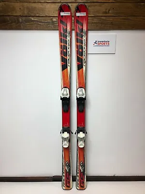 Völkl Racetiger GS R JR 150 Cm Ski + Marker 7 Bindings Winter Sport Snow Fun • $83.99