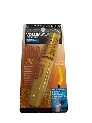 Maybelline Volum' Express Colossal Cat Eyes Waterproof Mascara - Glam Black #243 • $9.99