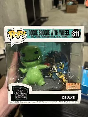 Disney Oogie Boogie With Wheel | Funko Pop! # 811 Box Lunch Exclusive Brand New • $57.99