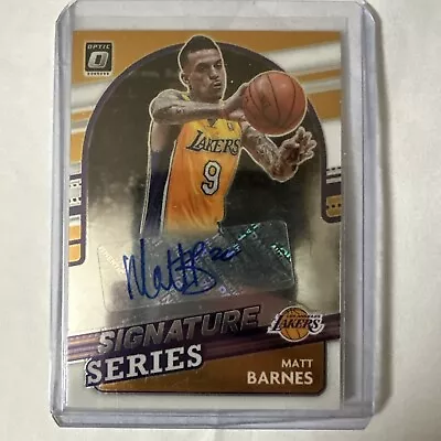 2021-22 Optic Matt Barnes Auto • $10