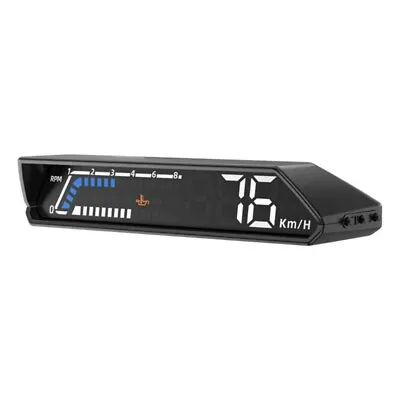 Auto Oil Transmission Temperature Monitoring Speed Clock HUD Digital Speedometer • £35.32