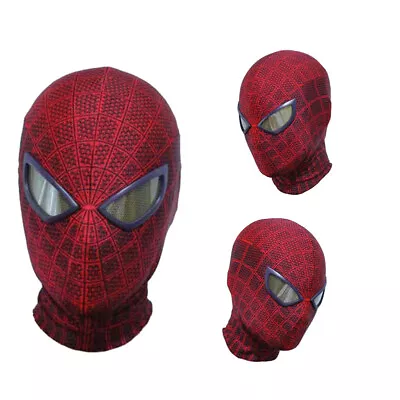 The Amazing Spider-Man Mask Cosplay Costume Spiderman Halloween Props Adult Kids • $25.99