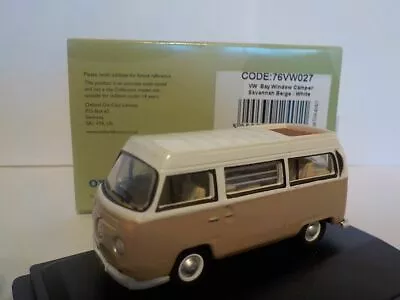 £8.65 • Buy Model Car, Birthday Cake, VW Bay Window Camper Savannah Beige/White